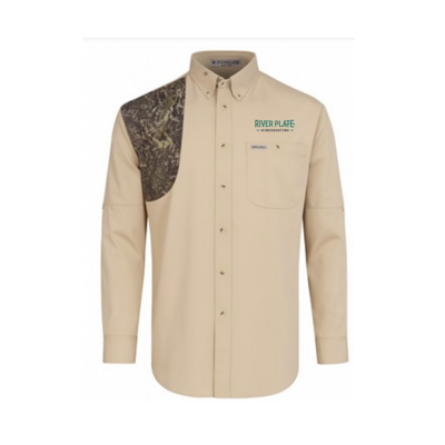 Long Sleeve Field Shirt - Tan Camo